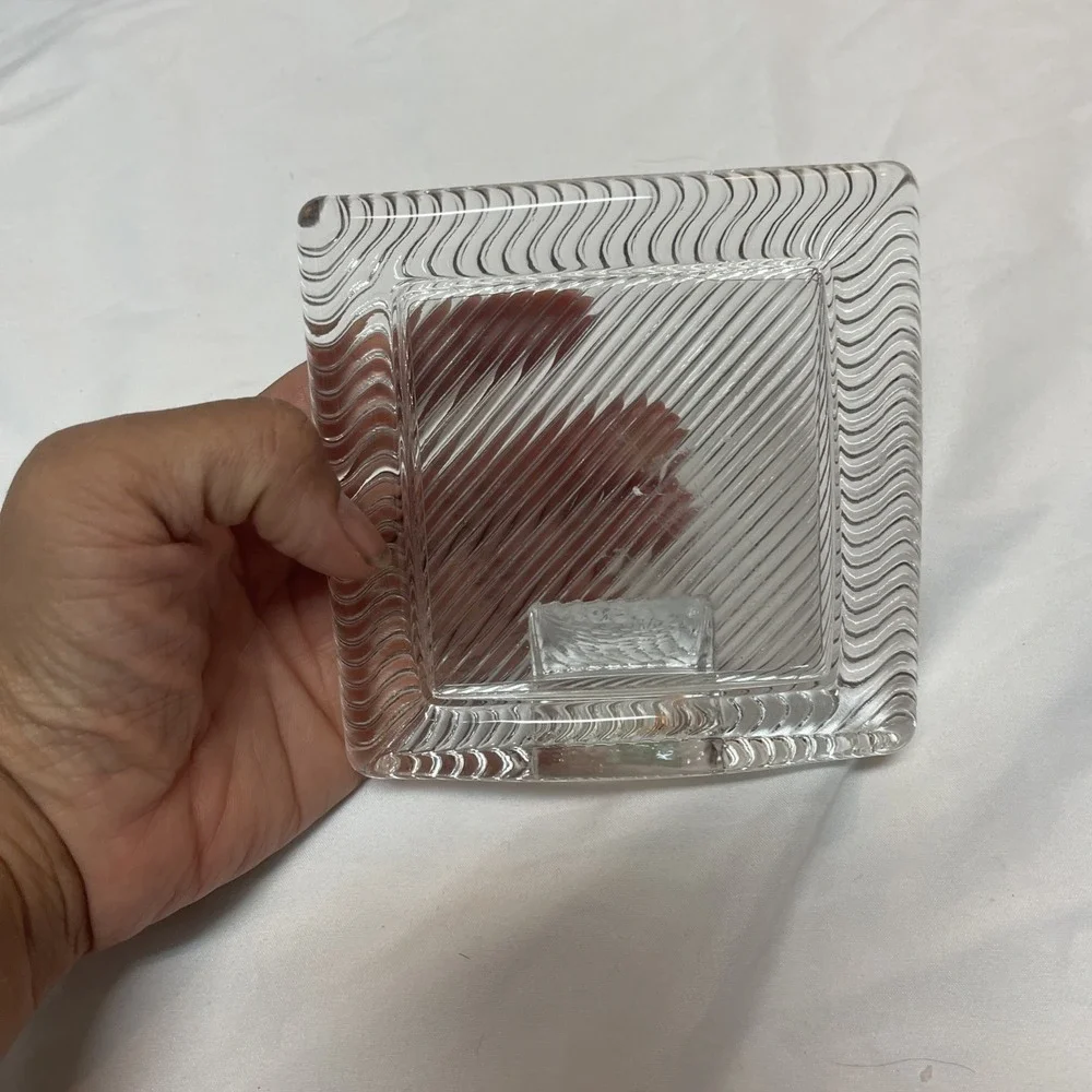 Mikasa clear glass